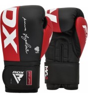 Боксерские перчатки RDX F4 Red 16 ун.