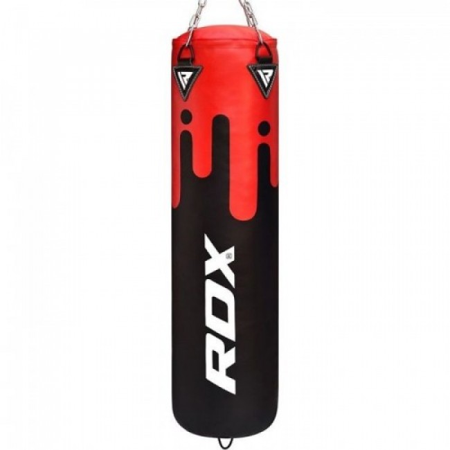 Боксерский мешок RDX Leather Black/Red 1.5 м, 45-55 кг Боксерский мешок RDX Leather Black/Red 1.5 м, 45-55 кг