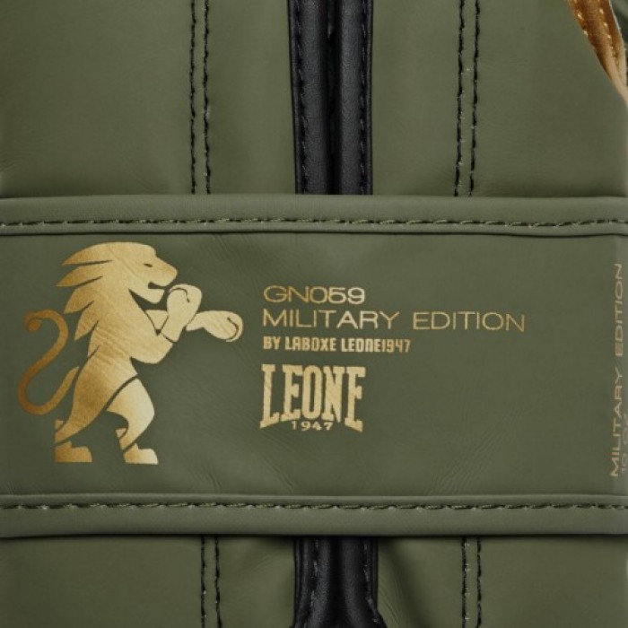 Боксерские перчатки Leone Mono Military 12 ун.