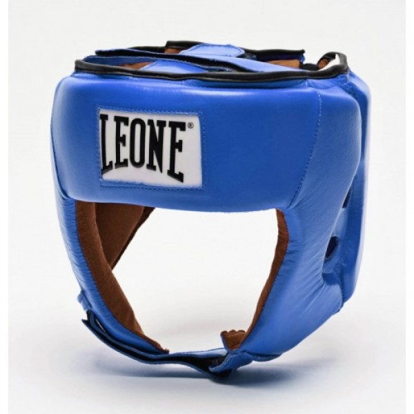 Боксерский шлем для соревнований Leone Contest Blue M
