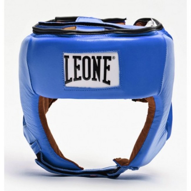 Боксерський шолом для змагань Leone Contest Blue M