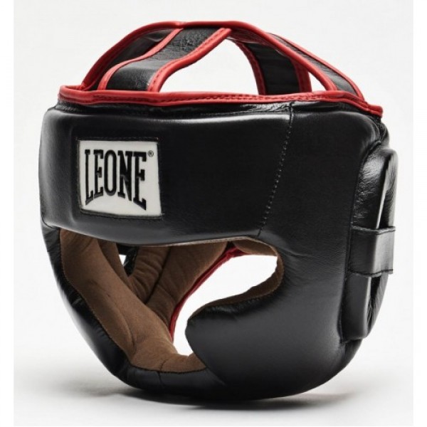 Боксерський шолом Leone Full Cover Black S