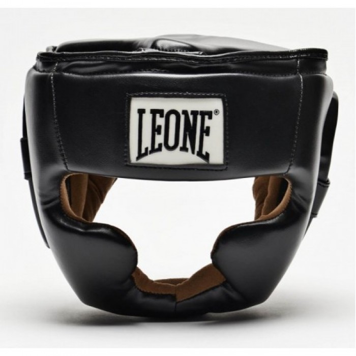 Боксерский шлем Leone Junior Black S