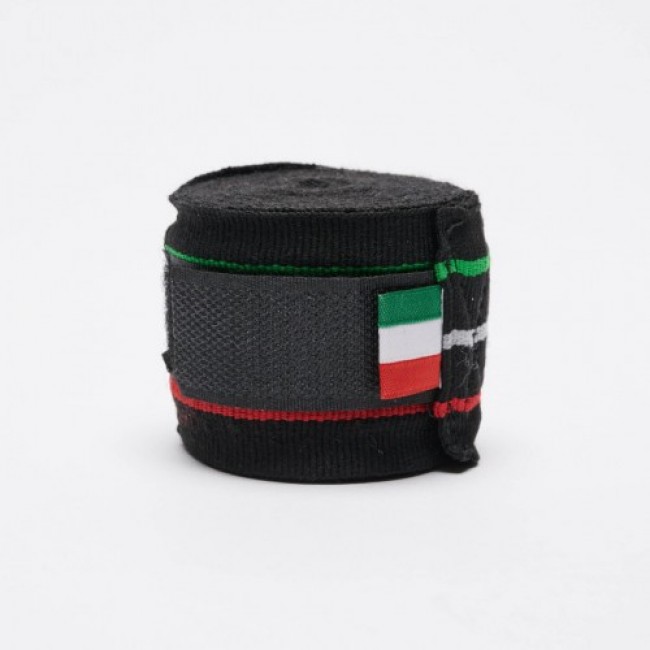 Бинты боксерские Leone Flag Black 3,5м