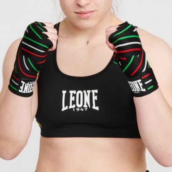 Бинты боксерские Leone Flag Black 3,5м
