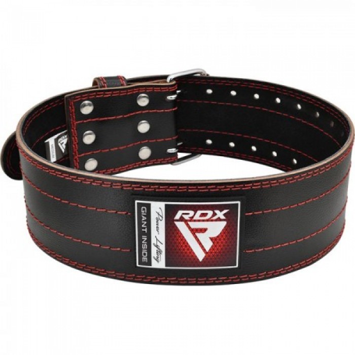 Пояс для важкої атлетики RDX Leather Black L