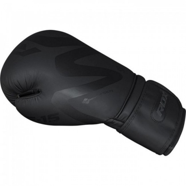 Боксерские перчатки RDX F15 Matte Black 12 ун.
