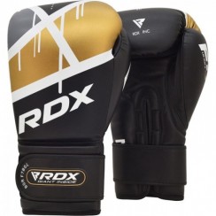 Боксерские перчатки RDX Rex Leather Black 12 ун.