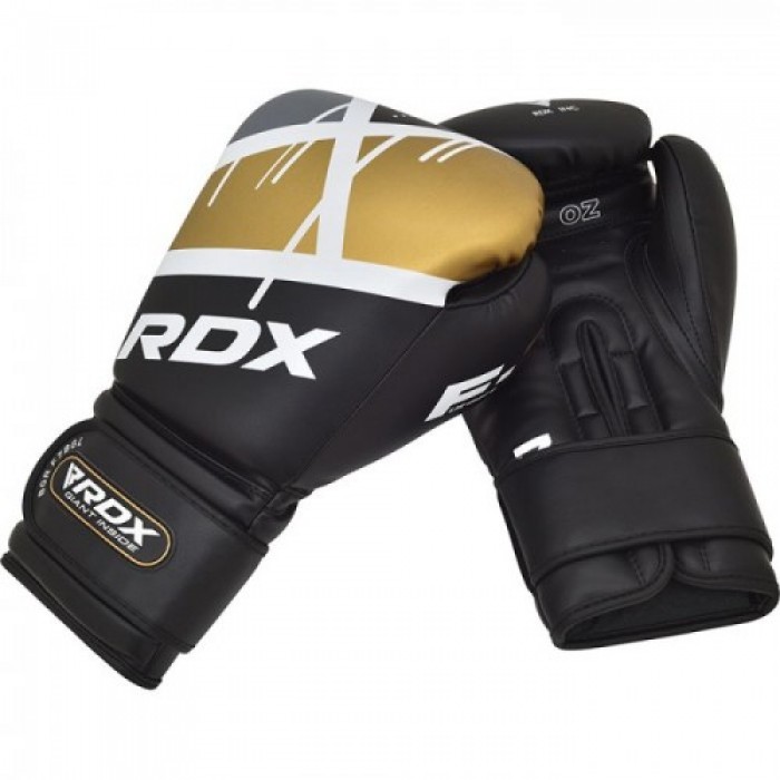 Рукавички боксерські RDX Rex Leather Black 12 ун.