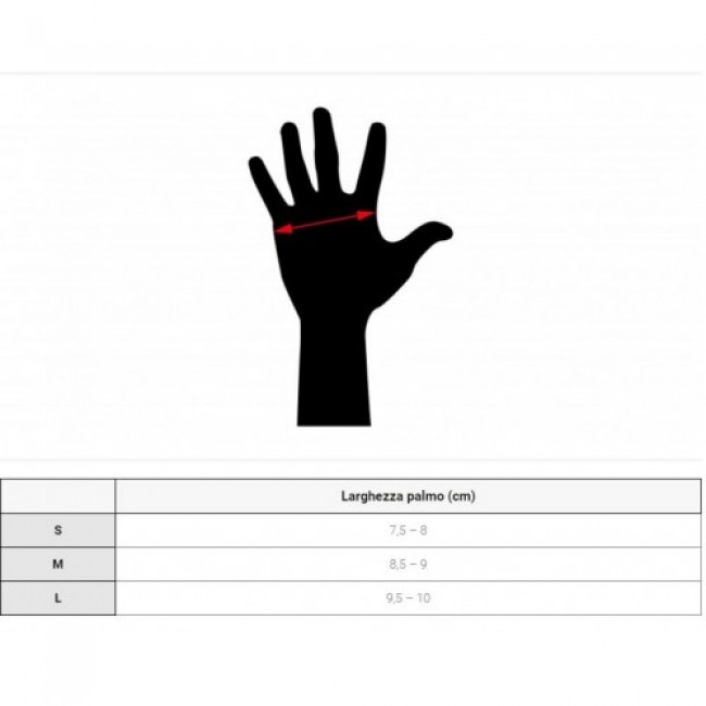 Снарядные перчатки Leone Contact Black S