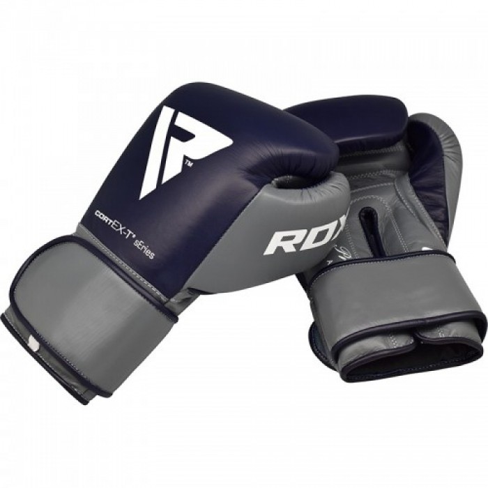 Рукавички боксерські RDX Leather Pro C4 Blue 10 ун.