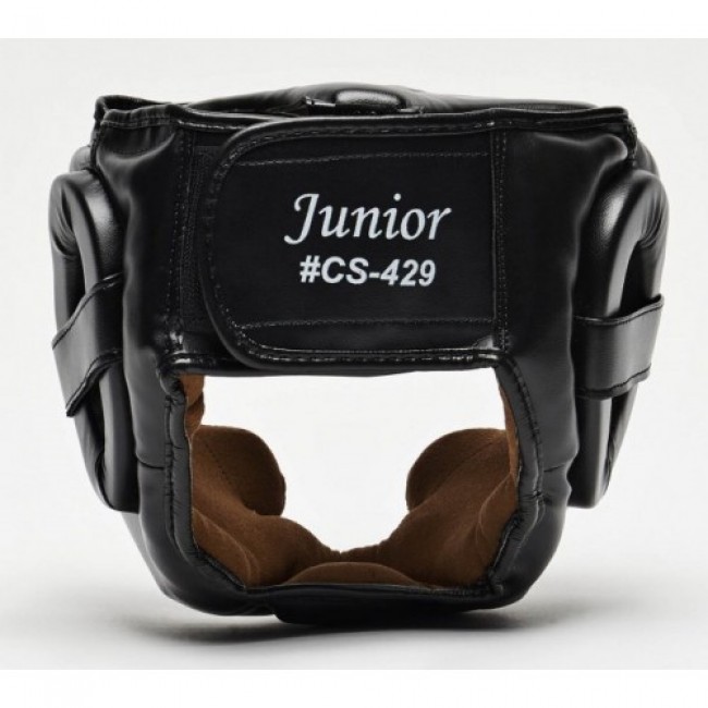 Боксерський шолом Leone Junior Black XS
