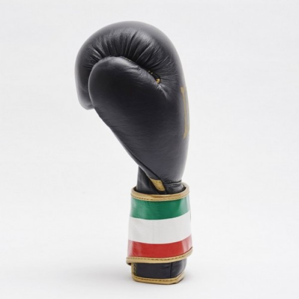 Боксерские перчатки Leone Italy Black 12 ун.