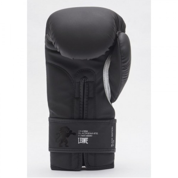 Боксерские перчатки Leone Mono Black 12 ун.