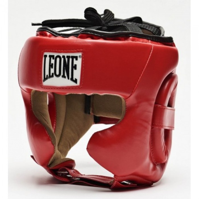 Боксерский шлем Leone Training Red M