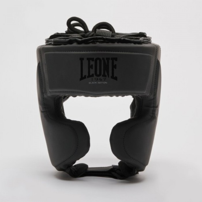 Боксерский шлем Leone Mono Black M