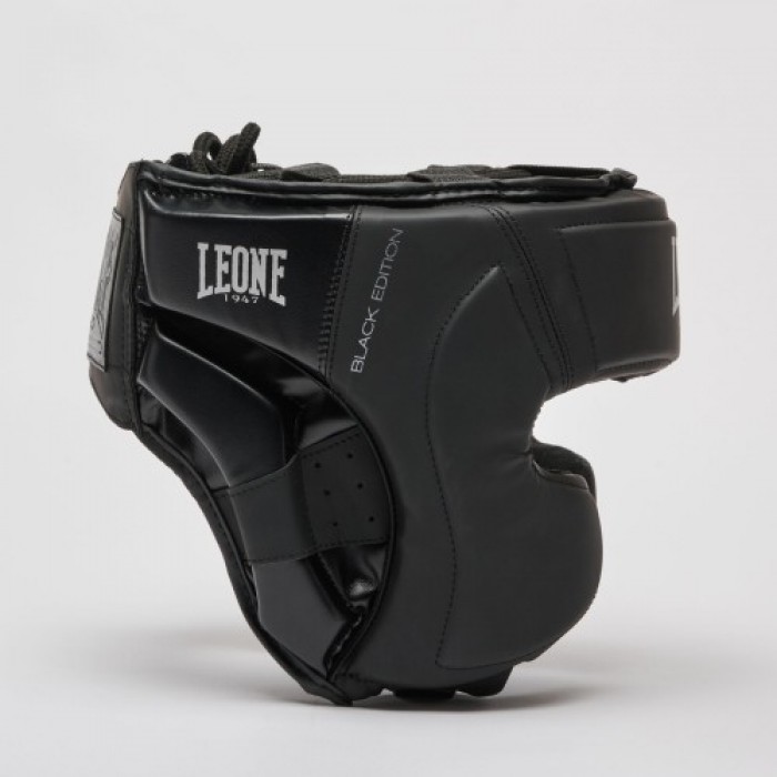 Боксерский шлем Leone Mono Black M