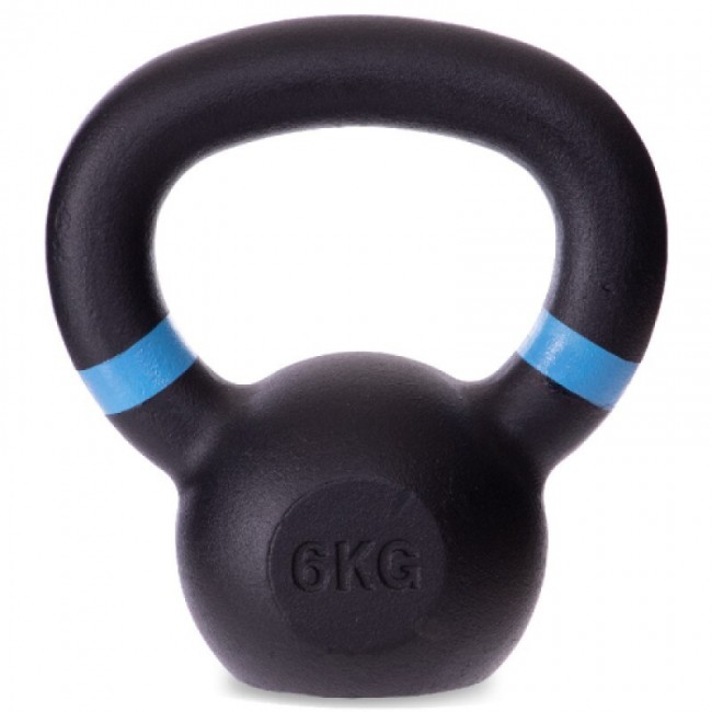 Гиря тренировочная чугунная 6 кг Generation Fitness FF51F2-6kg