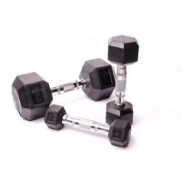 Гексагональний гантельний ряд Generation Fitness D-03 1-10 кг (10 пар) 110 кг