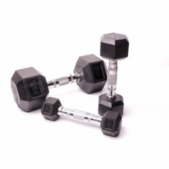 Гексагональний гантельний ряд Fitnessport D-03 1-10 кг (10 пар) 110 кг