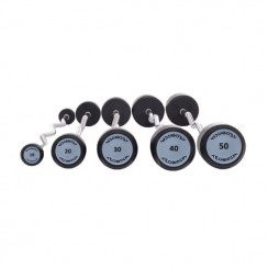 Набір вигнутих фіксованих штанг крок 10 вага 150 кг Technogym TGW-10-50 кг