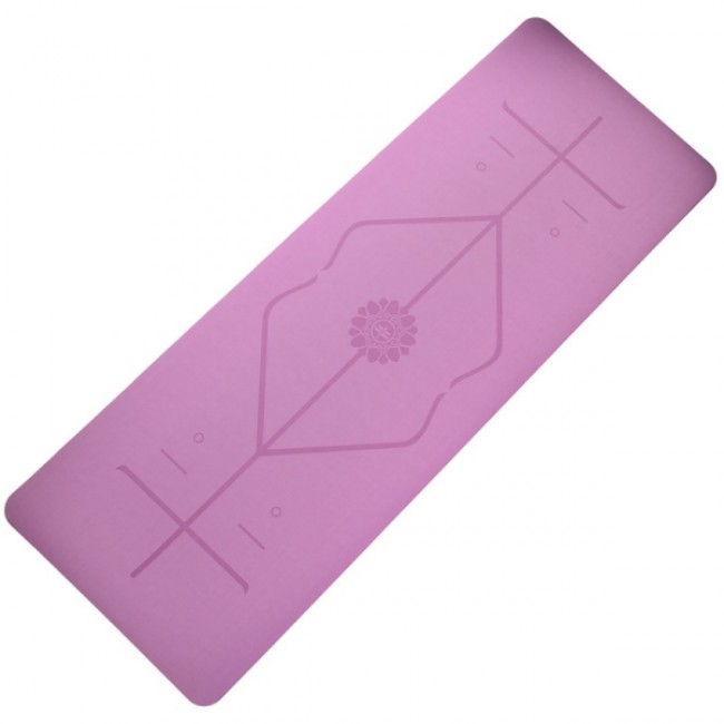 Мат для йоги Generation Fitness 183х61х0,6 фиолетовый