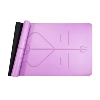 Мат для йоги Generation Fitness 183х61х0,6 фиолетовый