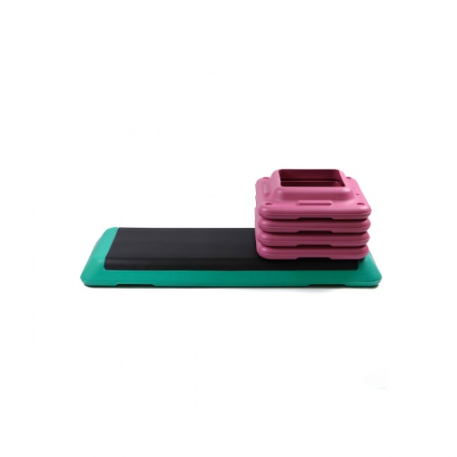 Cтеп-платформа Generation Fitness FF22H1B (зелено-красная)