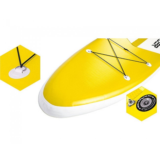 Надувная SUP доска (Сап борд) THUNDER COAST YELLOW 320