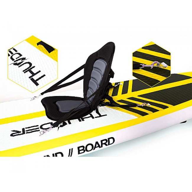 Надувная SUP доска (Сап борд) THUNDER COAST YELLOW 320