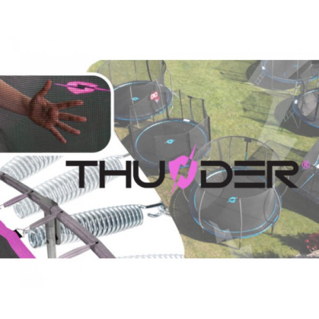 Батут THUNDER OUTSIDE PRO 6FT розовый