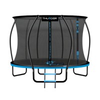 Батут THUNDER INSIDE ULTRA 12FT блакитний