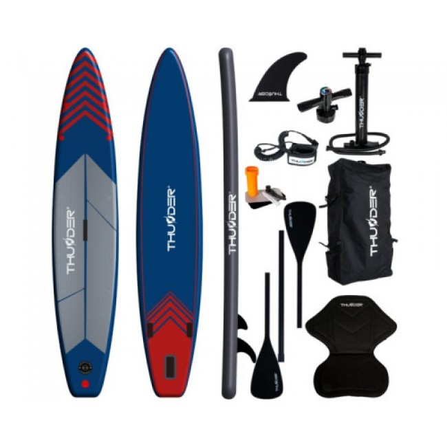 Надувная доска SUP THUNDER STEEL RED 365 Надувная доска SUP THUNDER STEEL RED 365