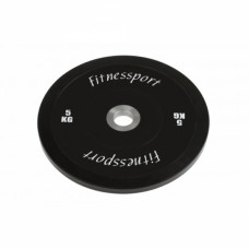Диск для кроссфита цветной Fitnessport RCP22-5 кг