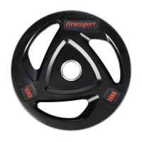 Диск олимпийский резиновый черный Generation Fitness RCP17-15 кг