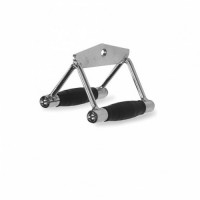 Двойная рукоятка для гребной тяги Generation Fitness MB-02 (в резине)