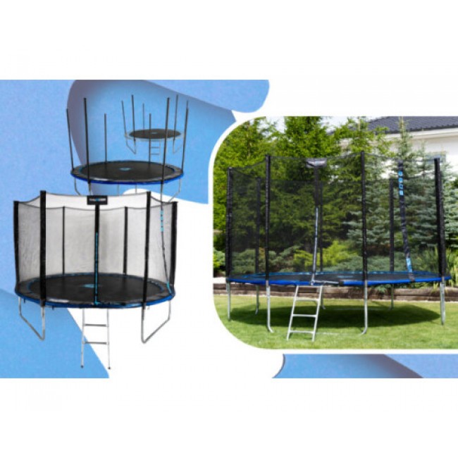 Батут THUNDER OUTSIDE PRO 8FT голубой