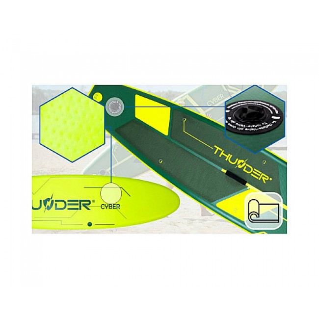 Надувная SUP доска (Сапборд) THUNDER CYBER 320