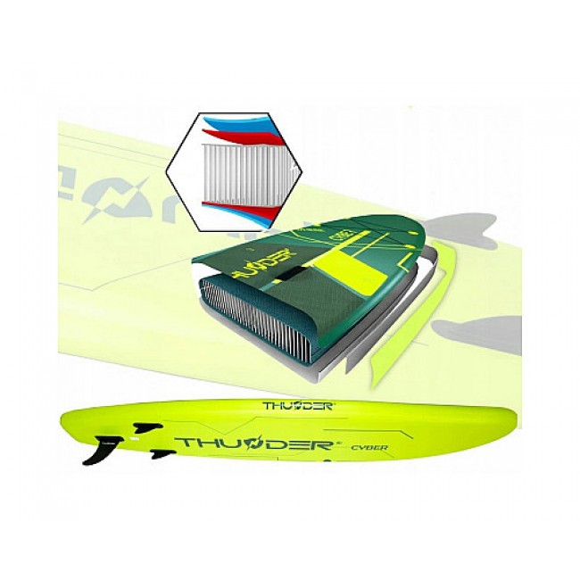 Надувная SUP доска (Сапборд) THUNDER CYBER 320