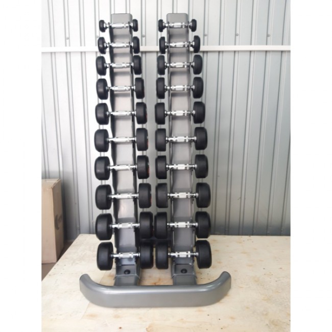 Обгумований гантельний ряд Generation Fitness FDS-01 1-10кг (10 пар) 110 кг