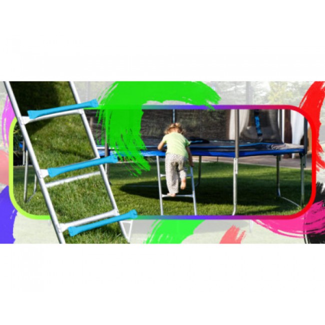 Батут THUNDER OUTSIDE PRO 8FT розовый