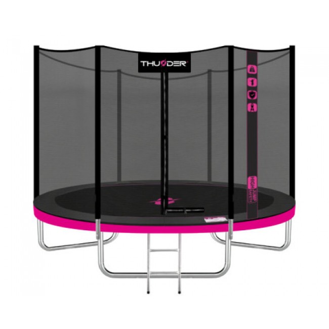 Батут THUNDER OUTSIDE PRO 8FT розовый Батут THUNDER OUTSIDE PRO 8FT розовый