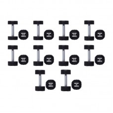 Гантельный ряд 12.5-35 кг Hammer Strength TPU (10 пар) 475 кг