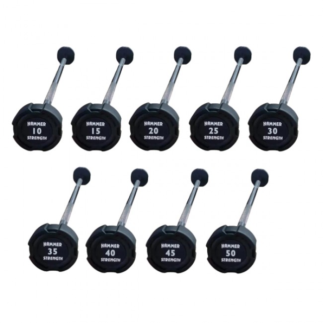 Набор прямых штанг 10-50 кг Hammer Strength FF10-50TPP