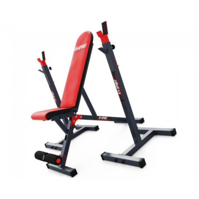 Скамейка для жима со стойками K-Sport KSSL099