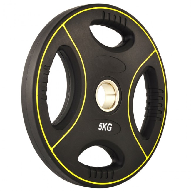 Олімпійський диск уретановий 5 кг Generation Fitness FF51C4D-5 кг