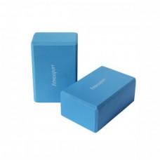Блок для йоги Fitnessport FT-YGM-004 синий 23см x 15,5см x 8см