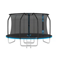 Батут THUNDER INSIDE ELITE 12FT блакитний