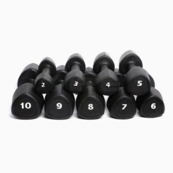 Гантелі з уретановим покриттям 9 кг Generation Fitness FF51D6C-9kg (пара)