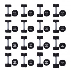 Гантельный ряд 12.5-50 кг Hammer Strength TPU (16 пар) 1000 кг